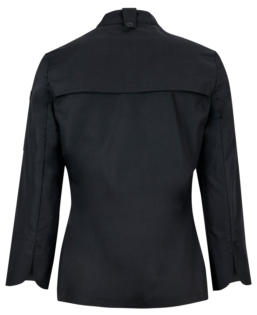 JB's Ladies L/S Snap Button Chefs Jacket
