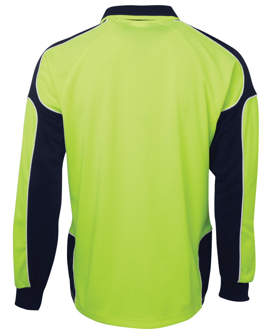 JB's Hi Vis 4602.1 L/S Arm Panel Polo