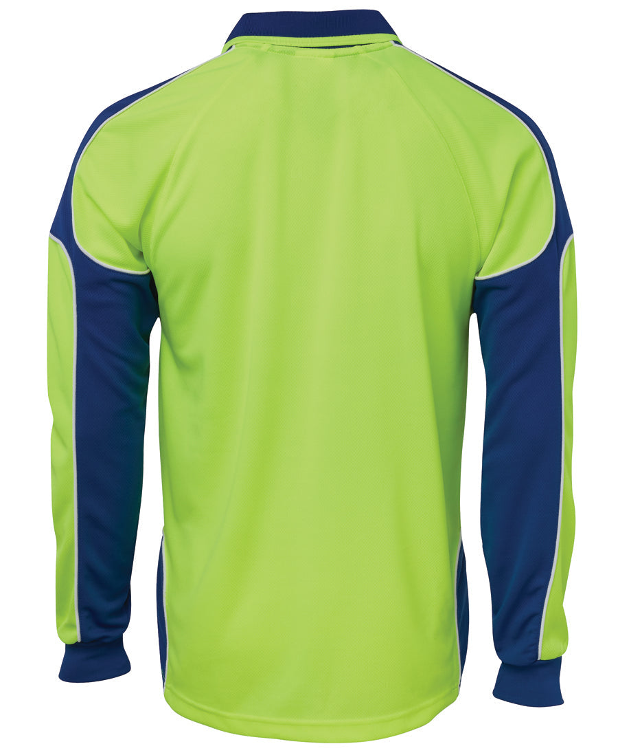 JB's Hi Vis 4602.1 L/S Arm Panel Polo