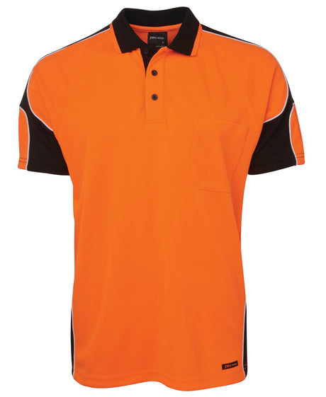 JB's Hi Vis 4602.1 S/S Arm Panel Polo