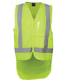 JB's Hi Vis Zip Drop Tail H Pattern Day & Night Vest