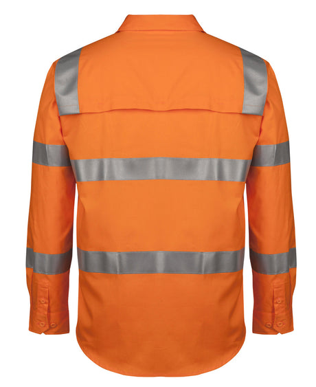 JB's Hi Vis Day & Night L/S 150G Vic Rail W/Shirt