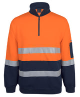 JB's Hi Vis 310 Day & Night Cotton 1/2 Zip Fleece