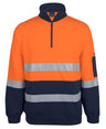 JB's Hi Vis 310 Day & Night Cotton 1/2 Zip Fleece
