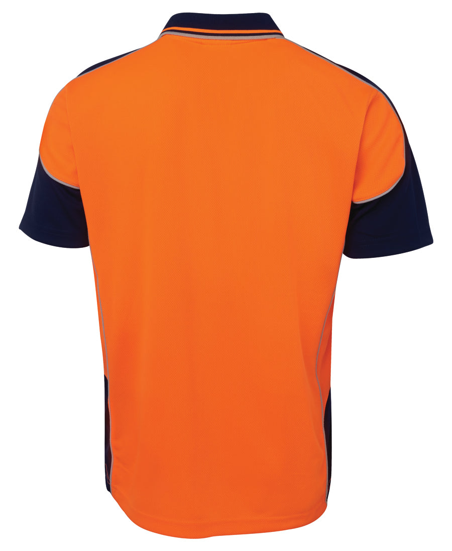 JB's Hi Vis 4602.1 S/S Contrast Piping Polo