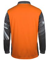 JB's Hi Vis L/S Southern Cross Polo