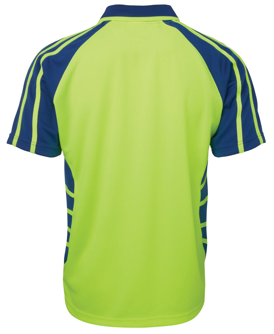 JB's Hi Vis S/S Spider Polo