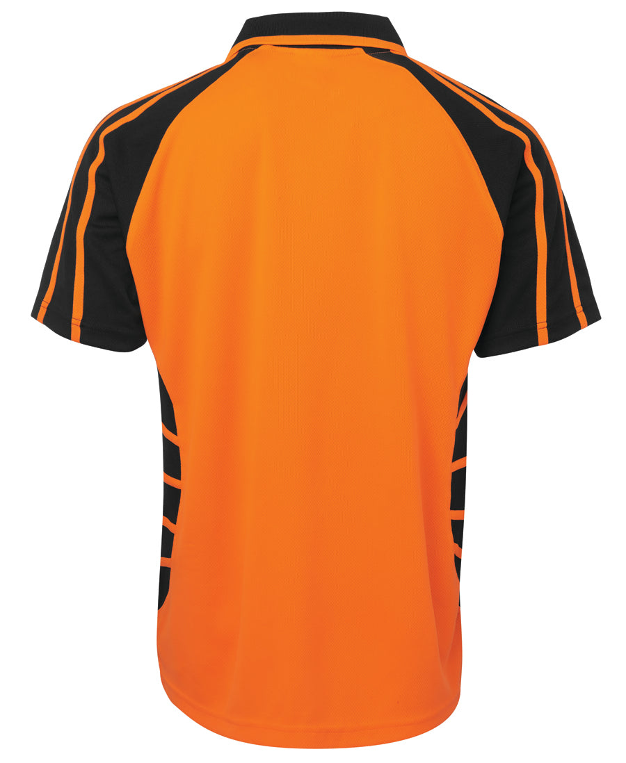 JB's Hi Vis S/S Spider Polo