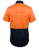 JB's Hi Vis S/S Stretch Work Shirt