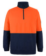 JB's Hi Vis 1/2 Zip Fleecy
