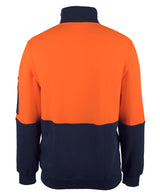 JB's Hi Vis 310 Cotton 1/2 Zip Fleece
