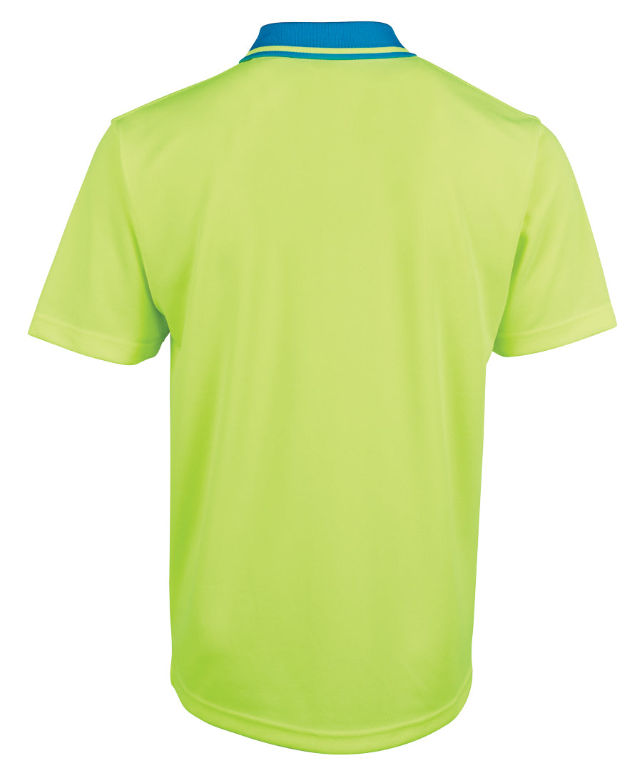 JB's Hi Vis Non Cuff Trad Polo