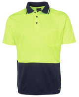 JB's Hi Vis Non Cuff Trad Polo