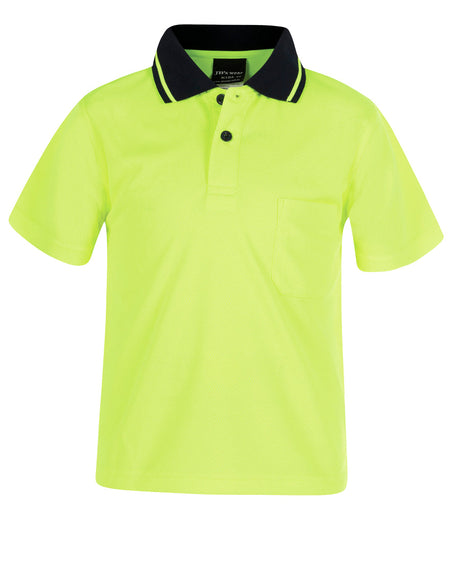 JB's Hi Vis Non Cuff Trad Polo