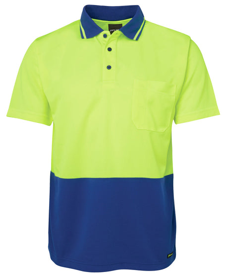 JB's Hi Vis Non Cuff Trad Polo