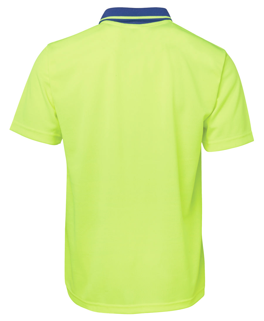 JB's Hi Vis Non Cuff Trad Polo