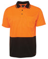 JB's Hi Vis Non Cuff Trad Polo