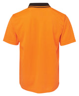 JB's Hi Vis Non Cuff Trad Polo