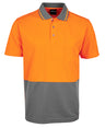 JB's Hi Vis Non Cuff Trad Polo