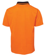 JB's Hi Vis Non Cuff Trad Polo