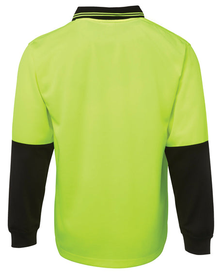 JB's Hi Vis L/S Trad Polo
