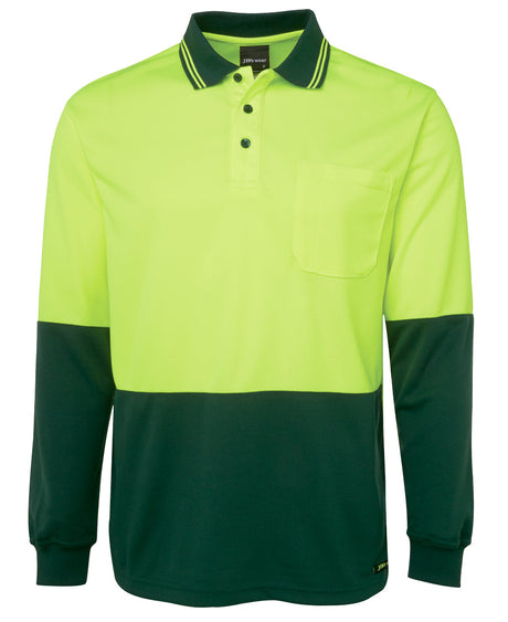 JB's Hi Vis L/S Trad Polo