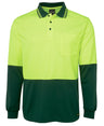 JB's Hi Vis L/S Trad Polo
