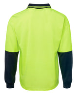 JB's Hi Vis L/S Trad Polo