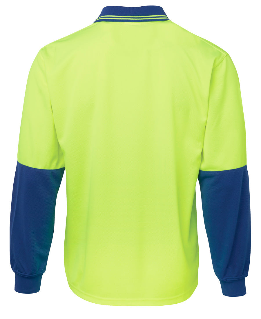 JB's Hi Vis L/S Trad Polo
