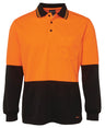 JB's Hi Vis L/S Trad Polo