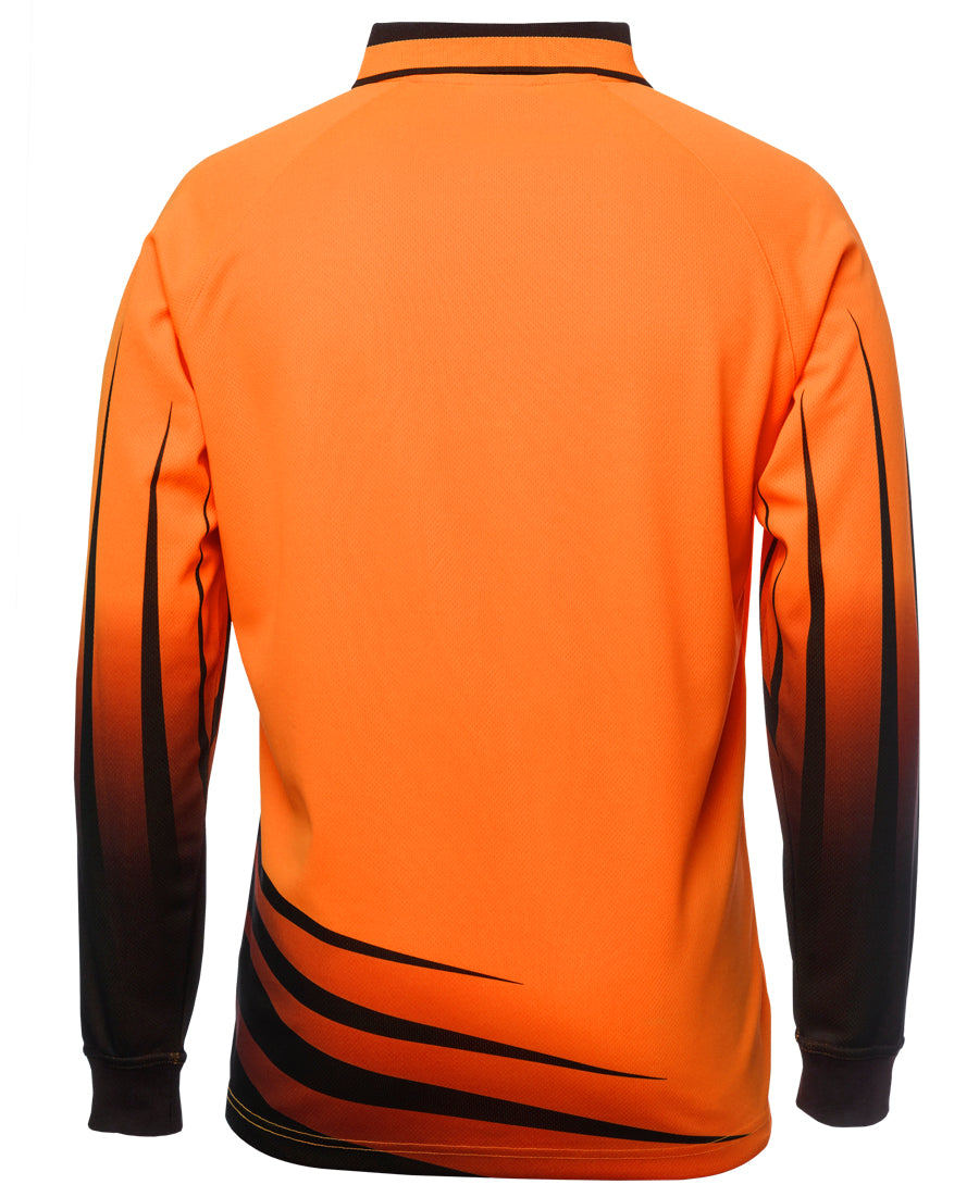 JB's Hi Vis 4602.1 L/S Rippa Sub Polo