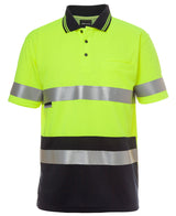 JB's Hi Vis S/S Non Cuff Day & Night Trad Polo