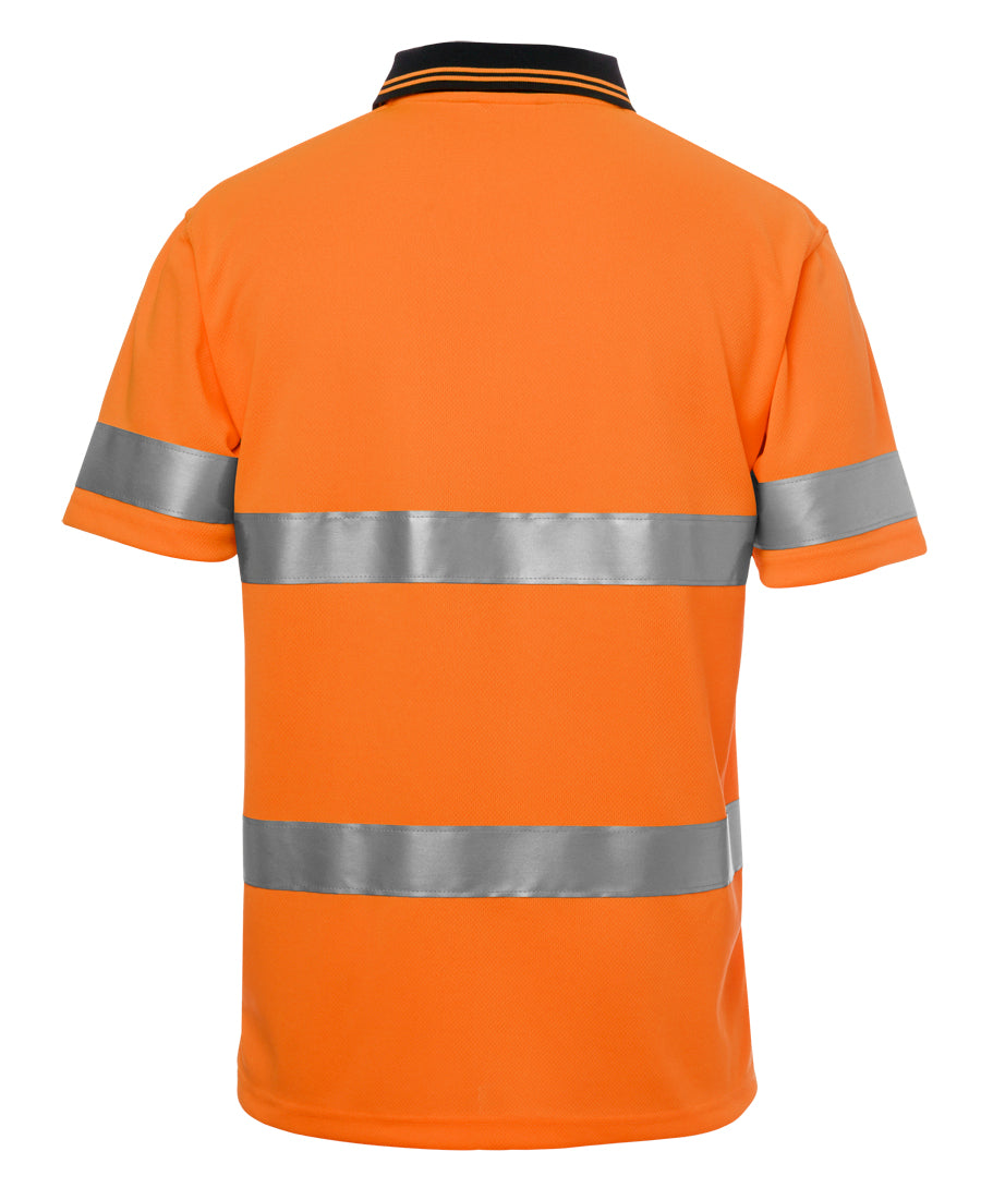 JB's Hi Vis S/S Non Cuff Day & Night Trad Polo
