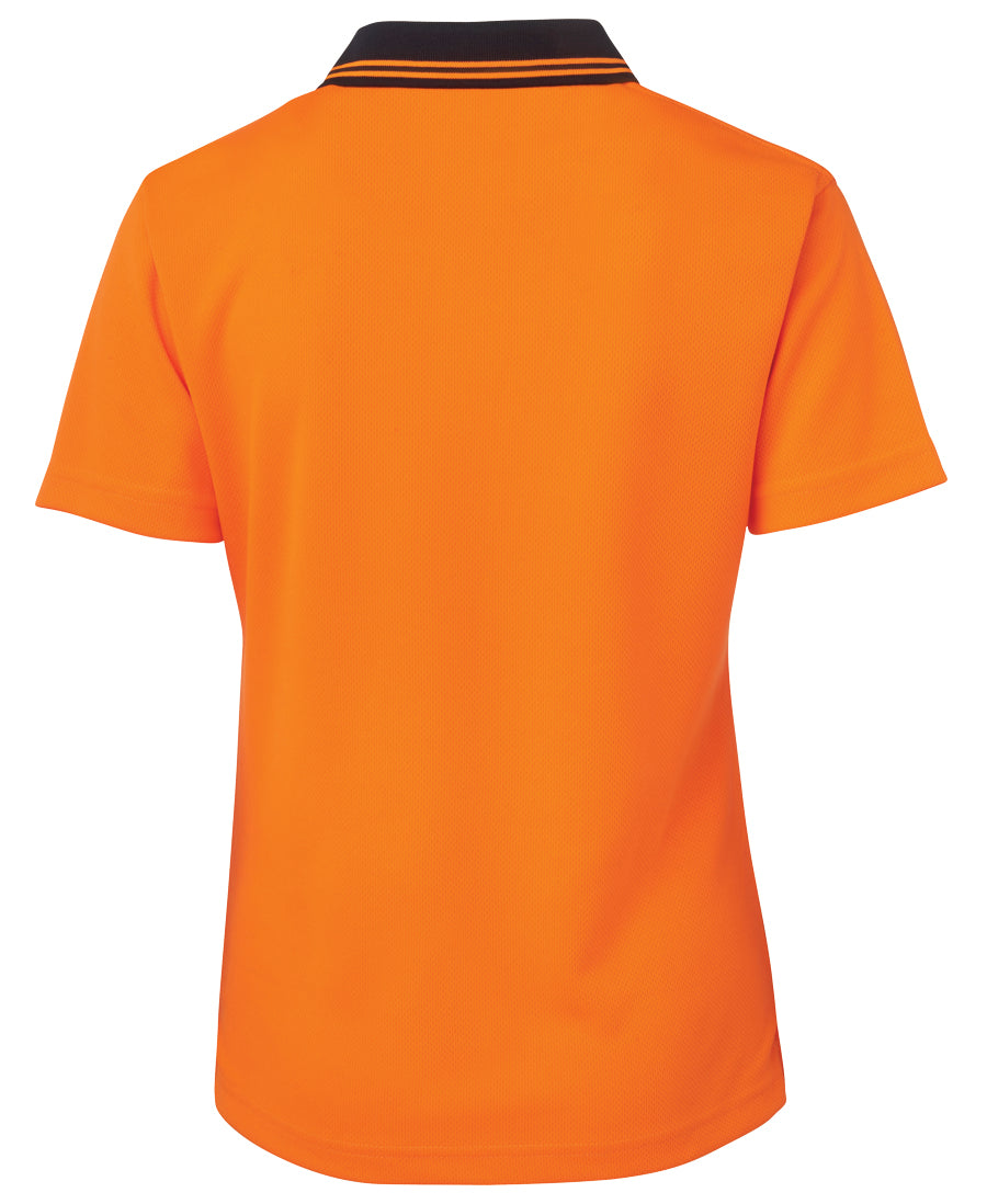 JB's Ladies Hi Vis S/S Comfort Polo
