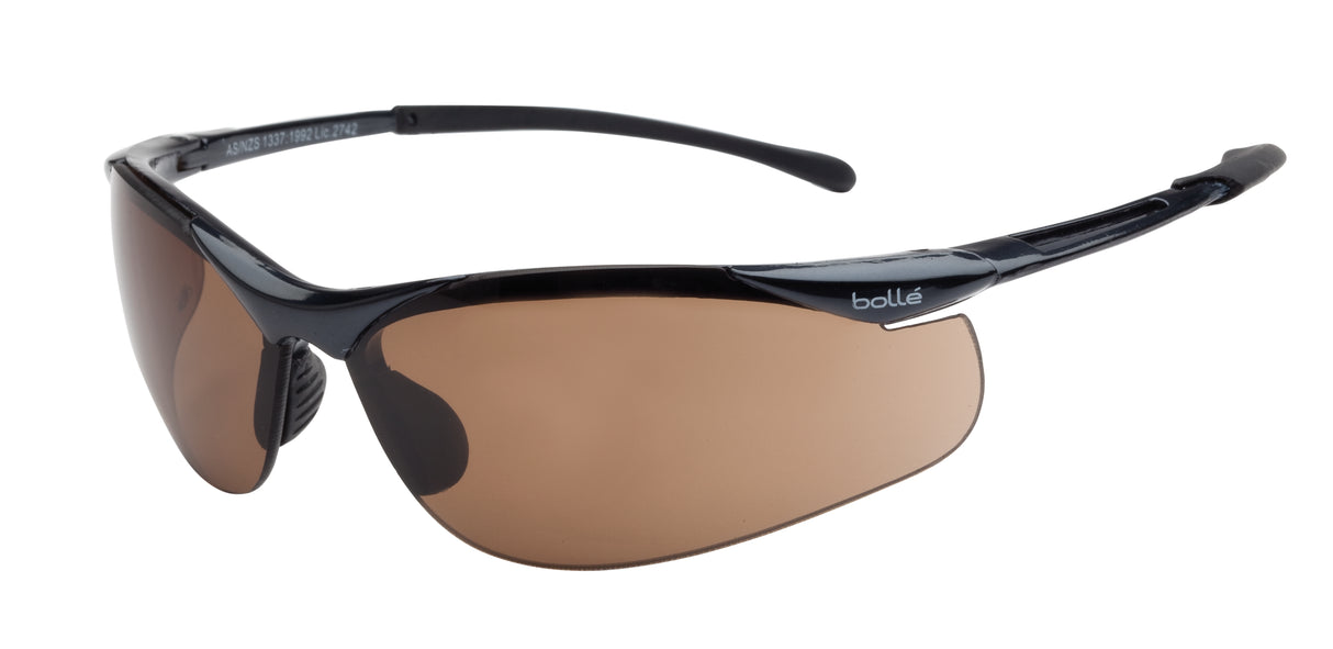 CONTOUR Dark Gun Frame PLATINUM AS/AF Quartz (Bronze) Lens