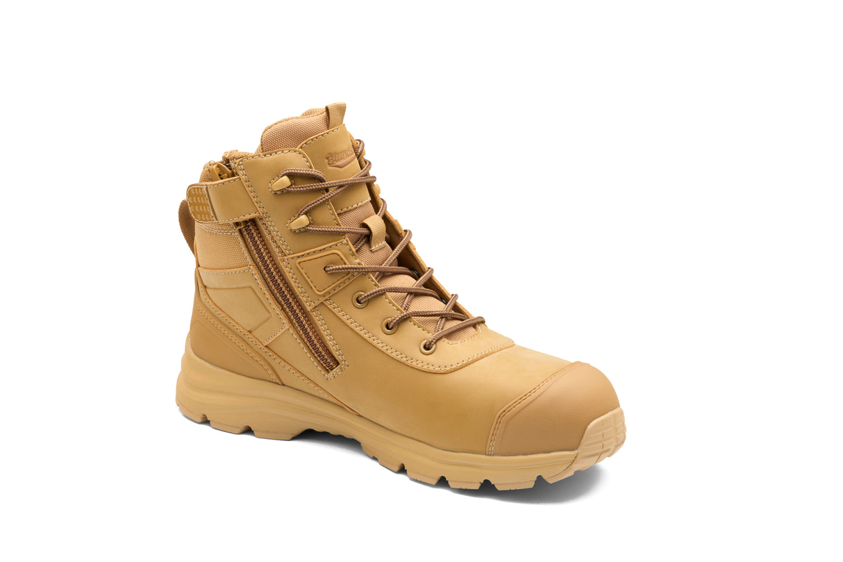 Wheat Microfibre Anti-Static Safety Hiker - Composite Toe Cap
