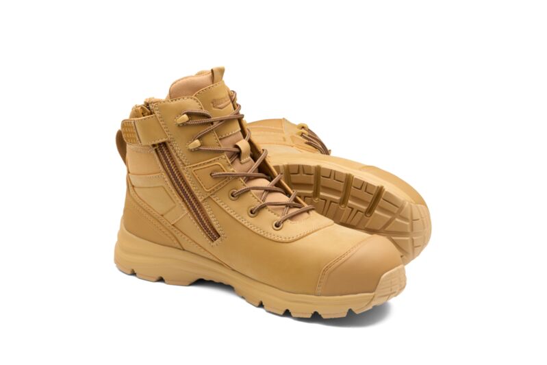 Wheat Microfibre Anti-Static Safety Hiker - Composite Toe Cap