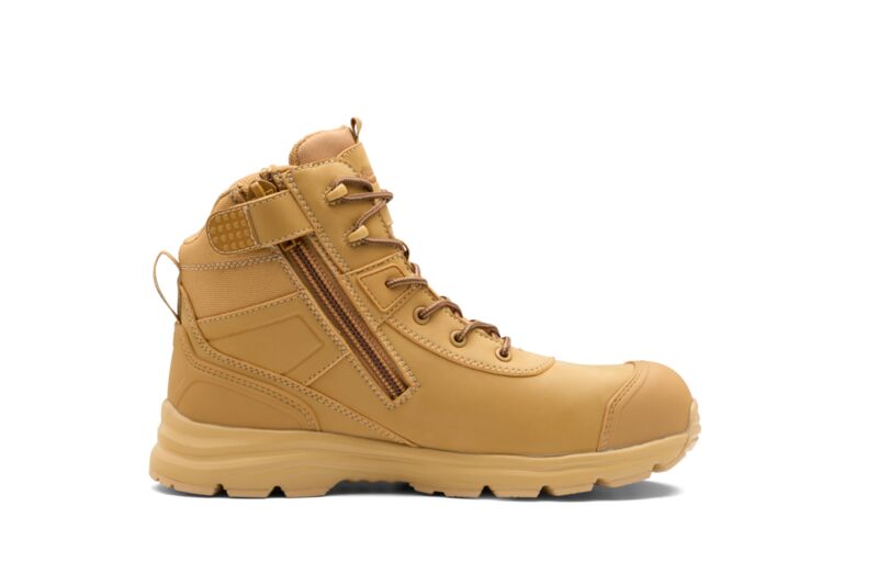 Wheat Microfibre Anti-Static Safety Hiker - Composite Toe Cap