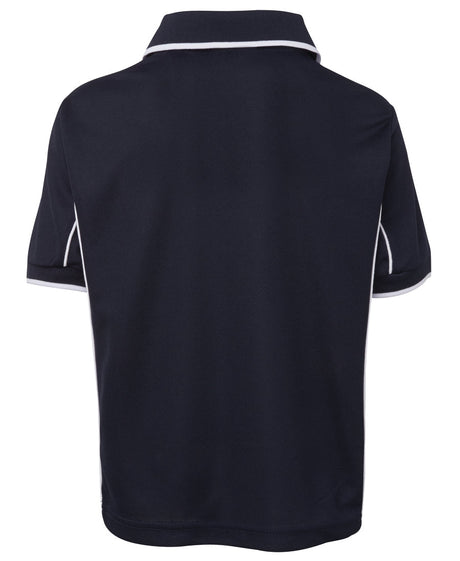 Podium Kids S/S Piping Polo