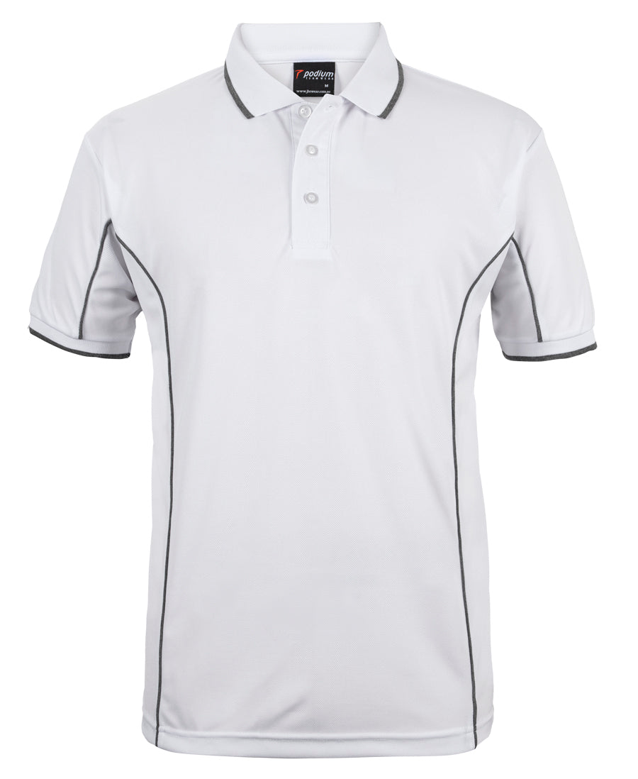 Podium S/S Piping Polo