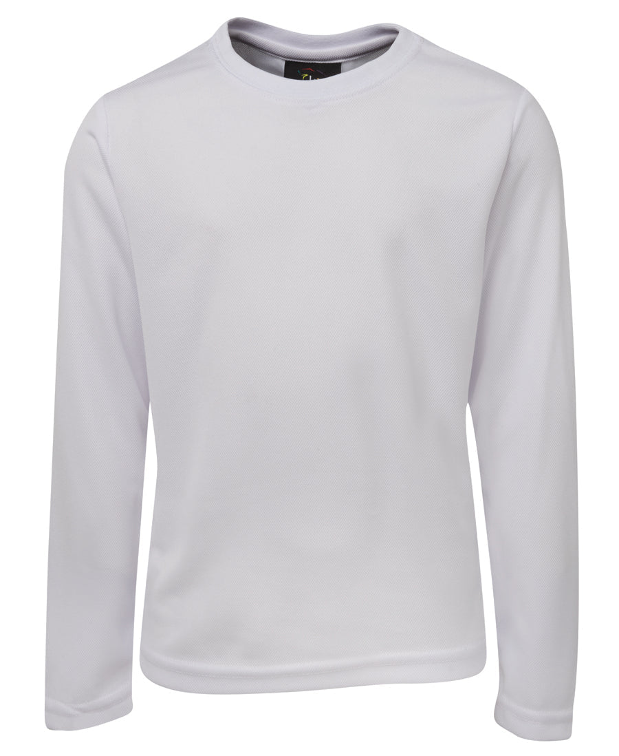 Podium Kids L/S Poly Tee