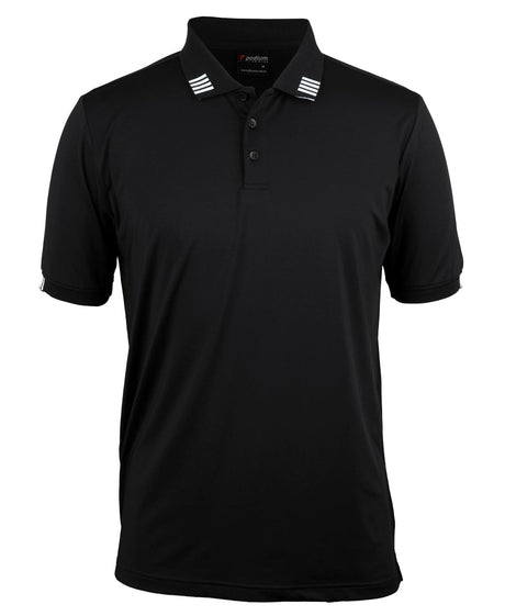 Podium 4 Stripe S/S Stretch Polo
