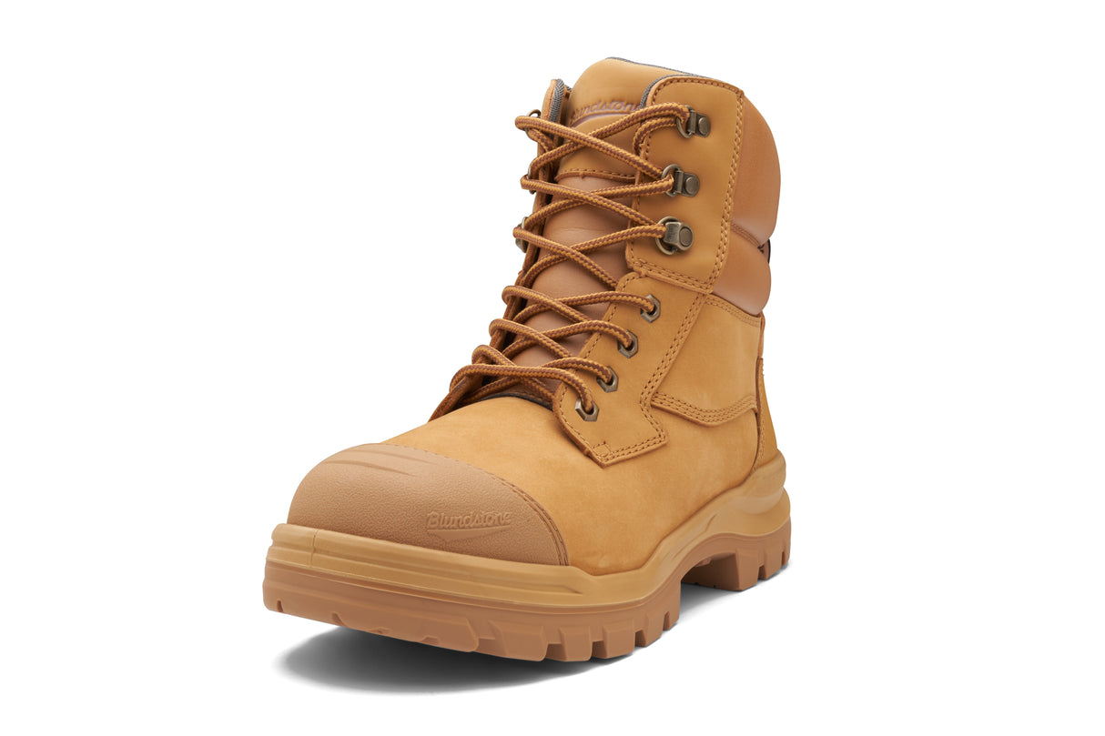 Rotoflex Wheat Water-Resistant Nubuck 150Mm Zip Sided Safety Boot