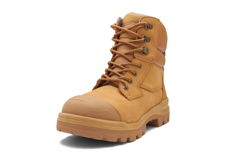 Rotoflex Wheat Water-Resistant Nubuck 150Mm Zip Sided Safety Boot
