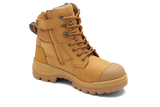 Rotoflex Wheat Water-Resistant Nubuck 150Mm Zip Sided Safety Boot