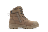 Rotoflex Stone Water-Resistant Nubuck 150mm Zip Sided Safety Boot