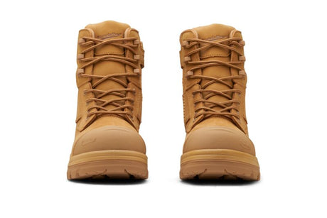Rotoflex Wheat Water-Resistant Nubuck 150Mm Zip Side Safety Boot