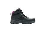 Women'S Black Water Resistant Leather Anti-Static Safety Hiker