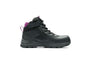 Women'S Black Water Resistant Leather Anti-Static Safety Hiker