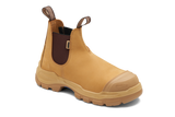 Rotoflex Wheat Water-Resistant Nubuck Elastic Side Safety Boot